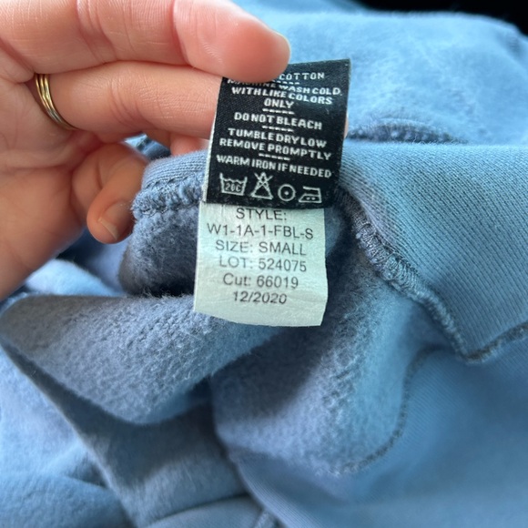 AMERICAN GIANT CLASSIC FULL ZIP IN SIZE SMALL - Picture 6 of 6